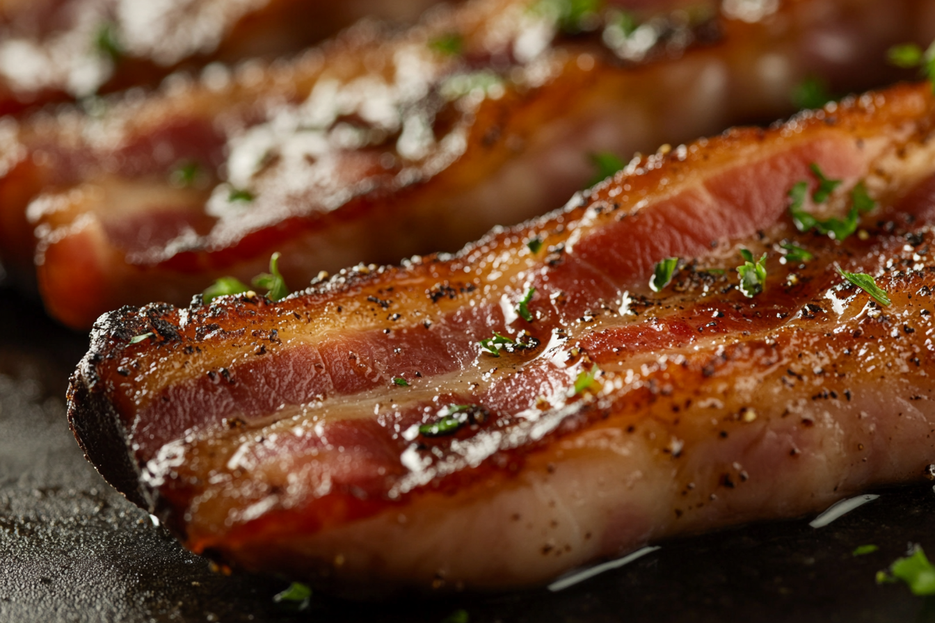 Savory Maple Bacon Pork Chops