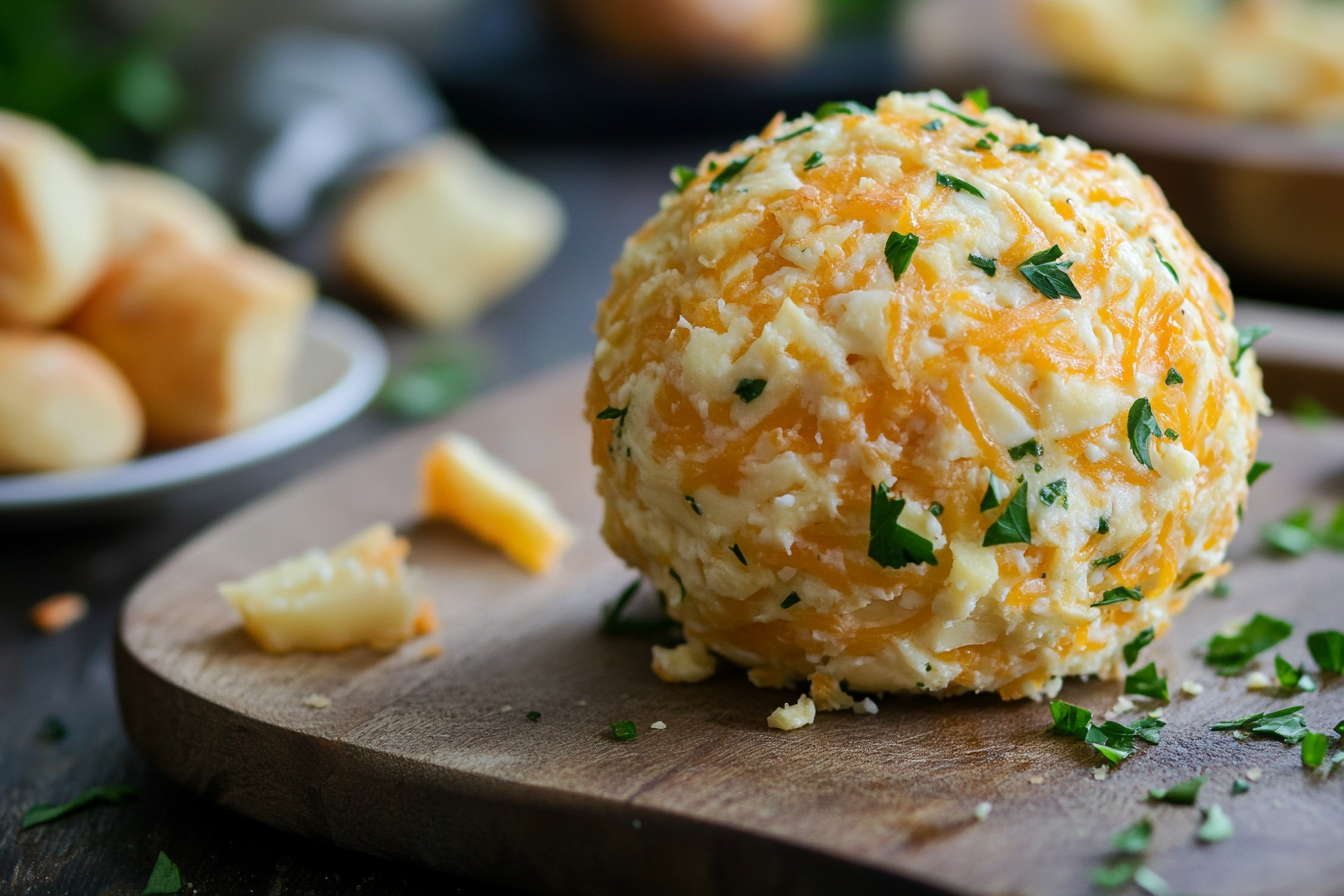 Cheddar Ranch Cheese Ball