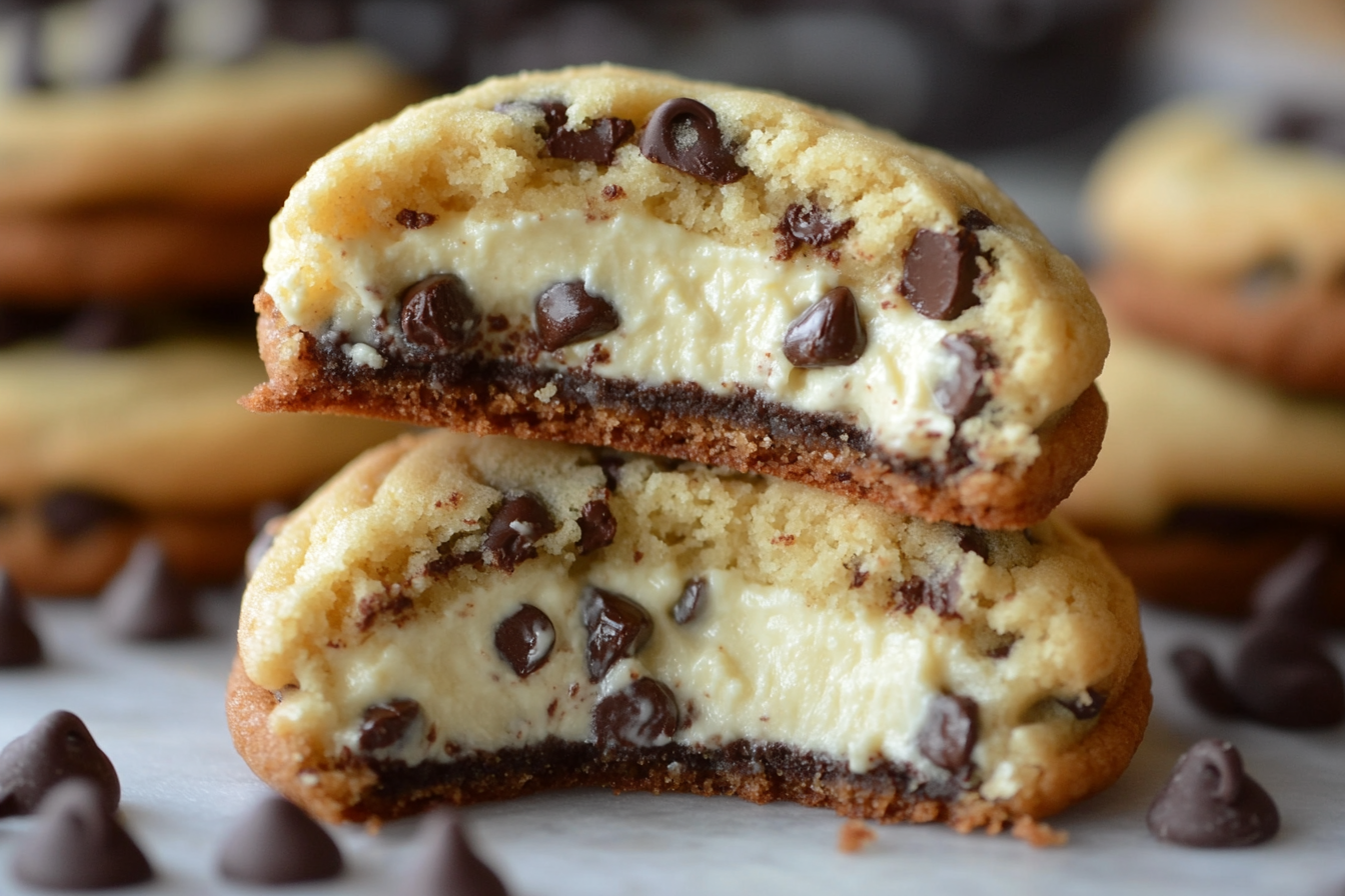 Chocolate Chip Cheesecake Cookies