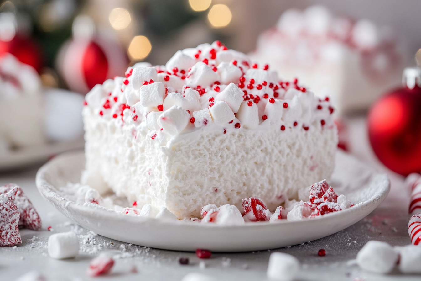 Christmas Marshmallow Fluff Dessert