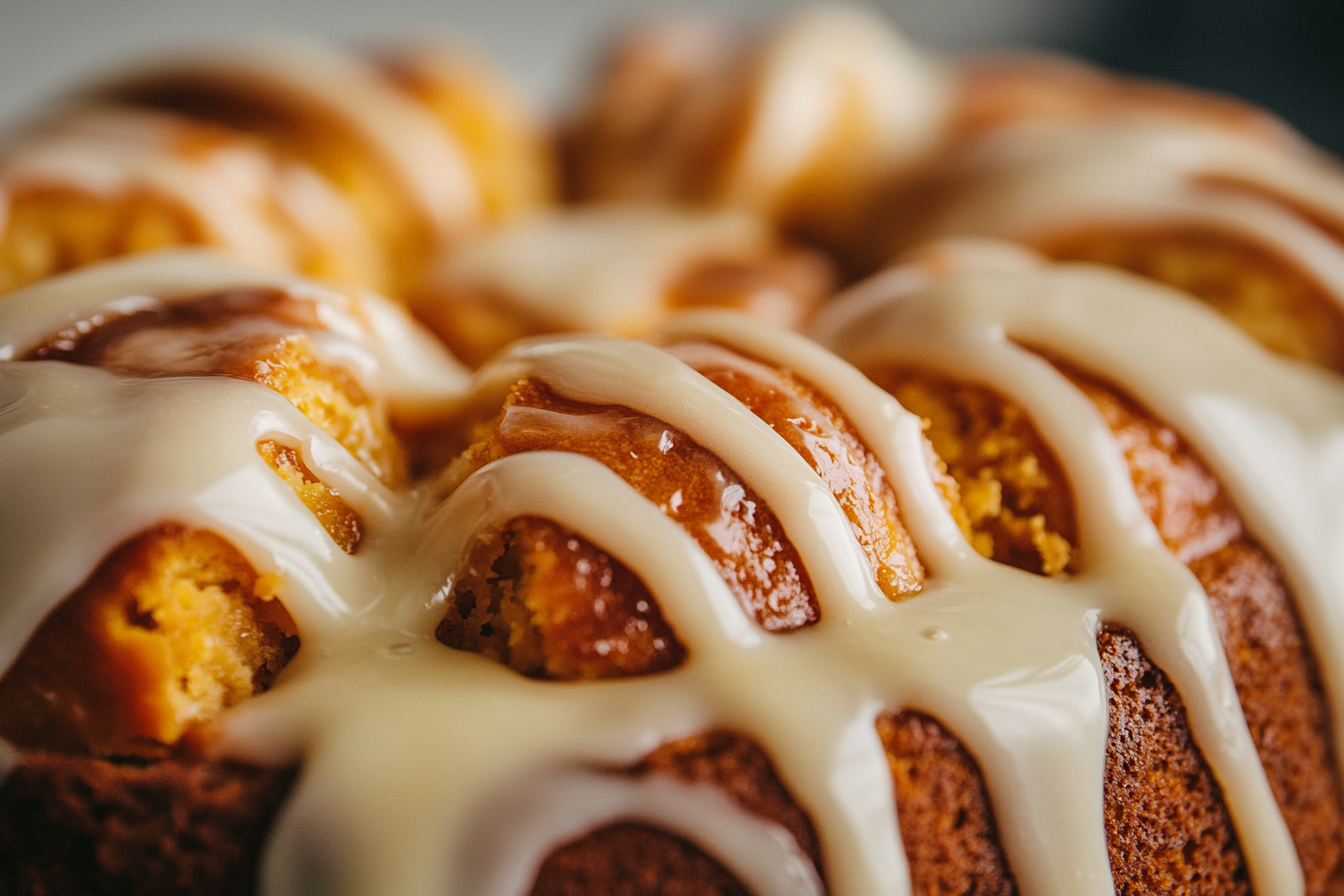 Sweet Potato Honeybun Cake