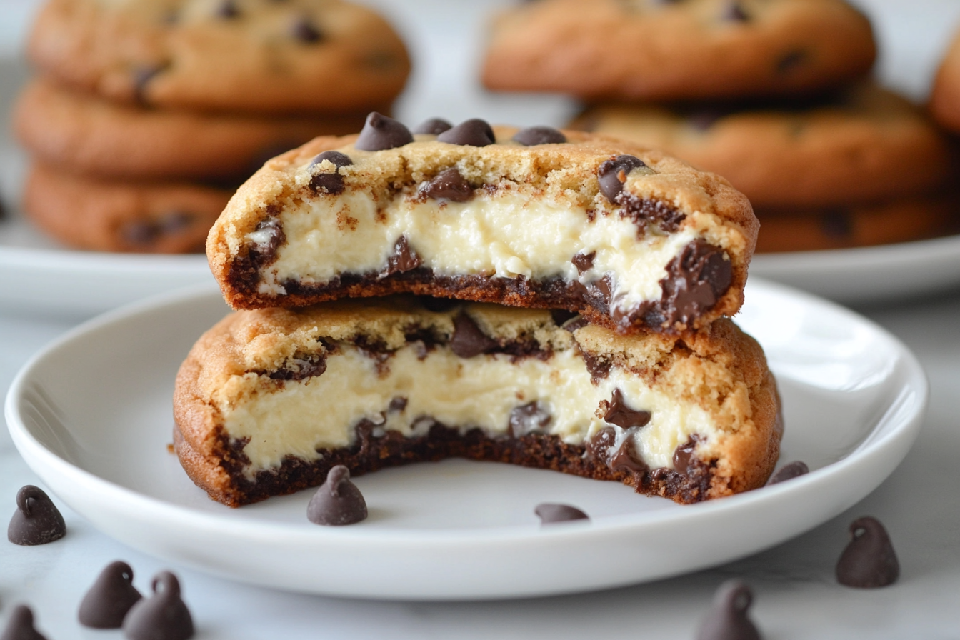 Chocolate Chip Cheesecake Cookies