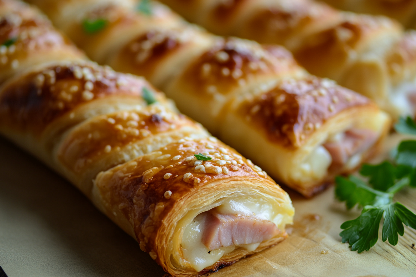 Ham and Cheese Sticks