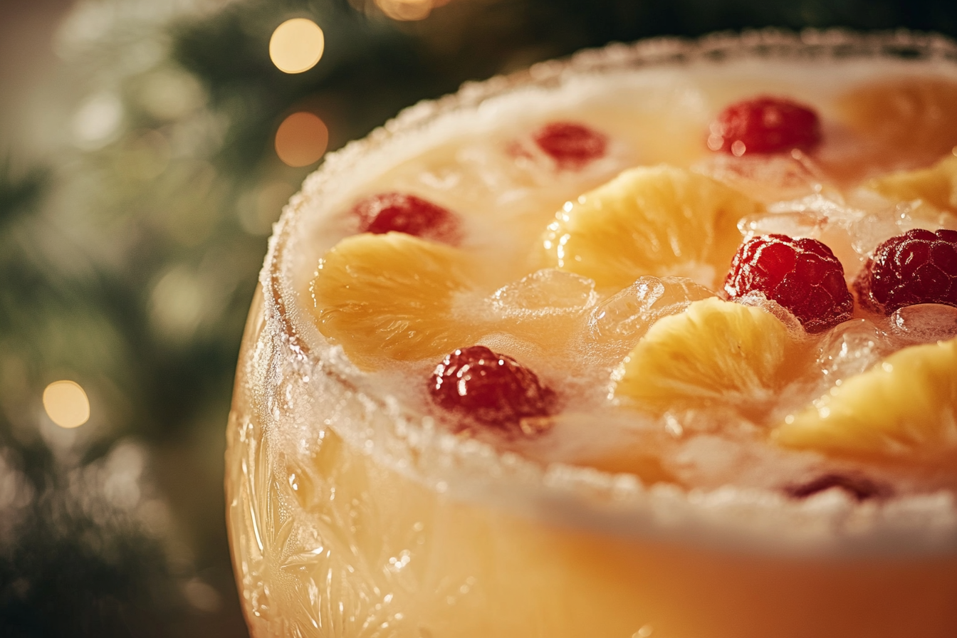 Snowy Pineapple Punch