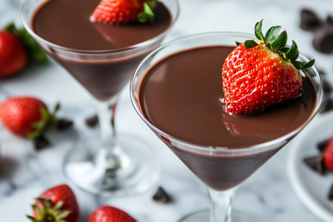 Chocolate Strawberry Martini