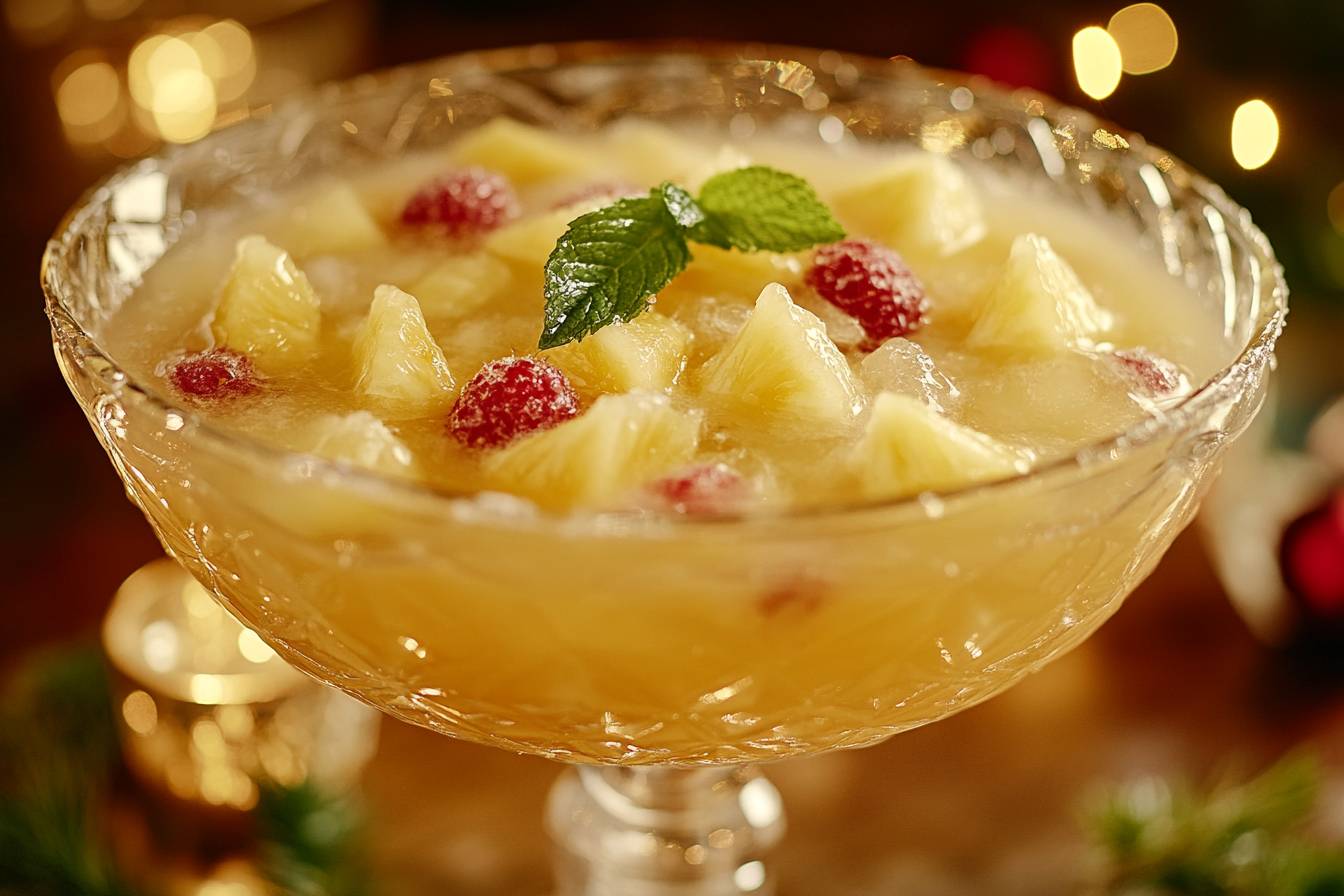 Snowy Pineapple Punch