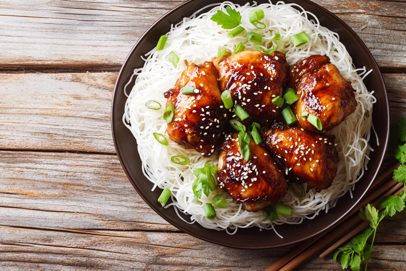 Hoisin Chicken And Noodles - Savory Discovery