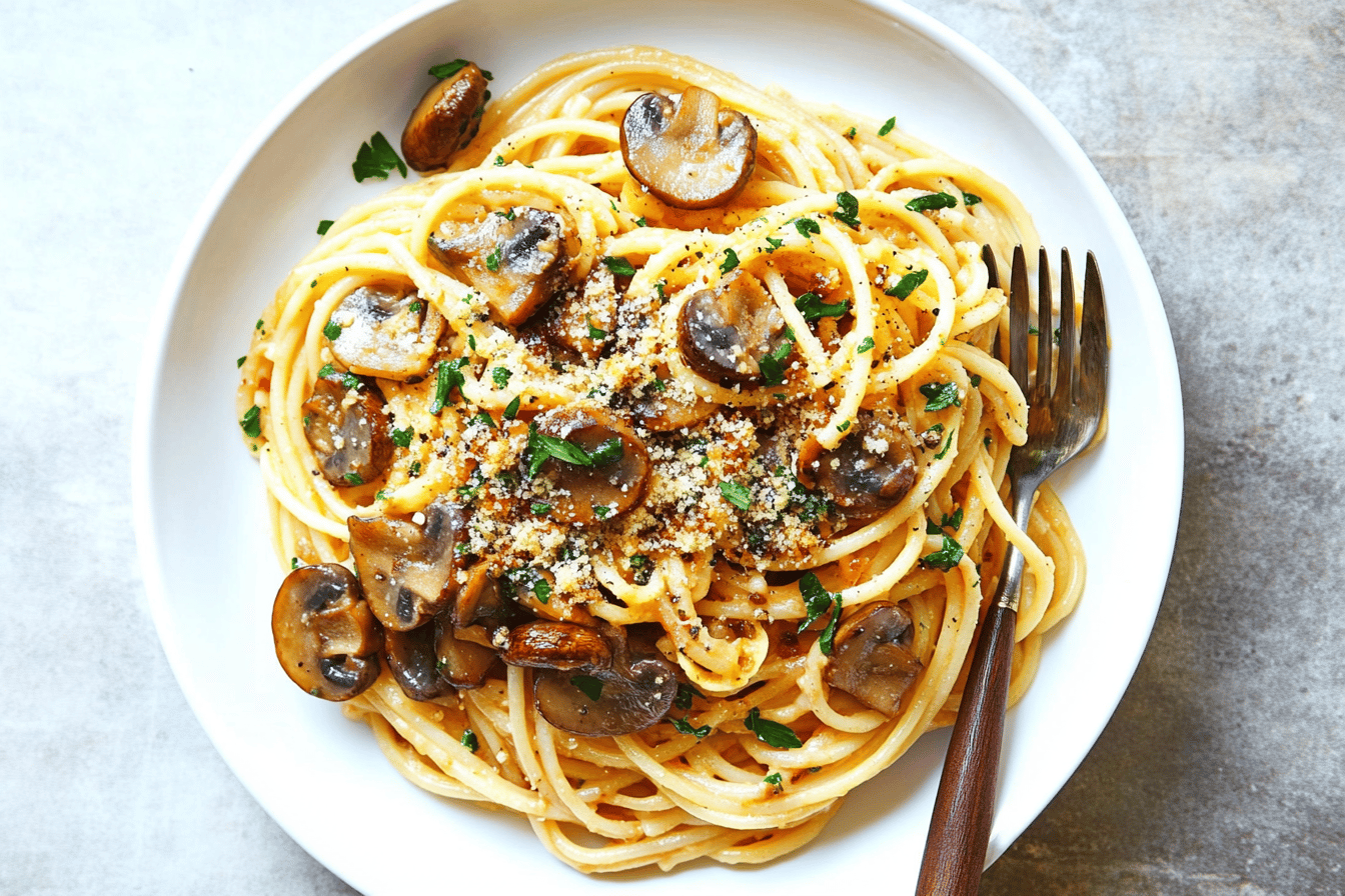 Brown Butter Mushroom Pasta Recipe