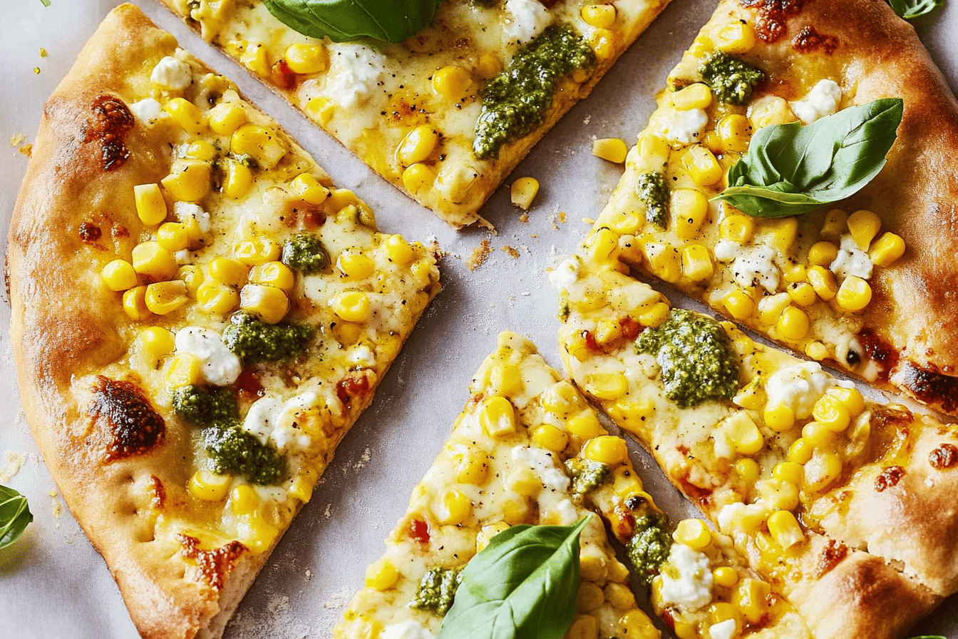 Corn Pizza Recipe for Summer Flavors