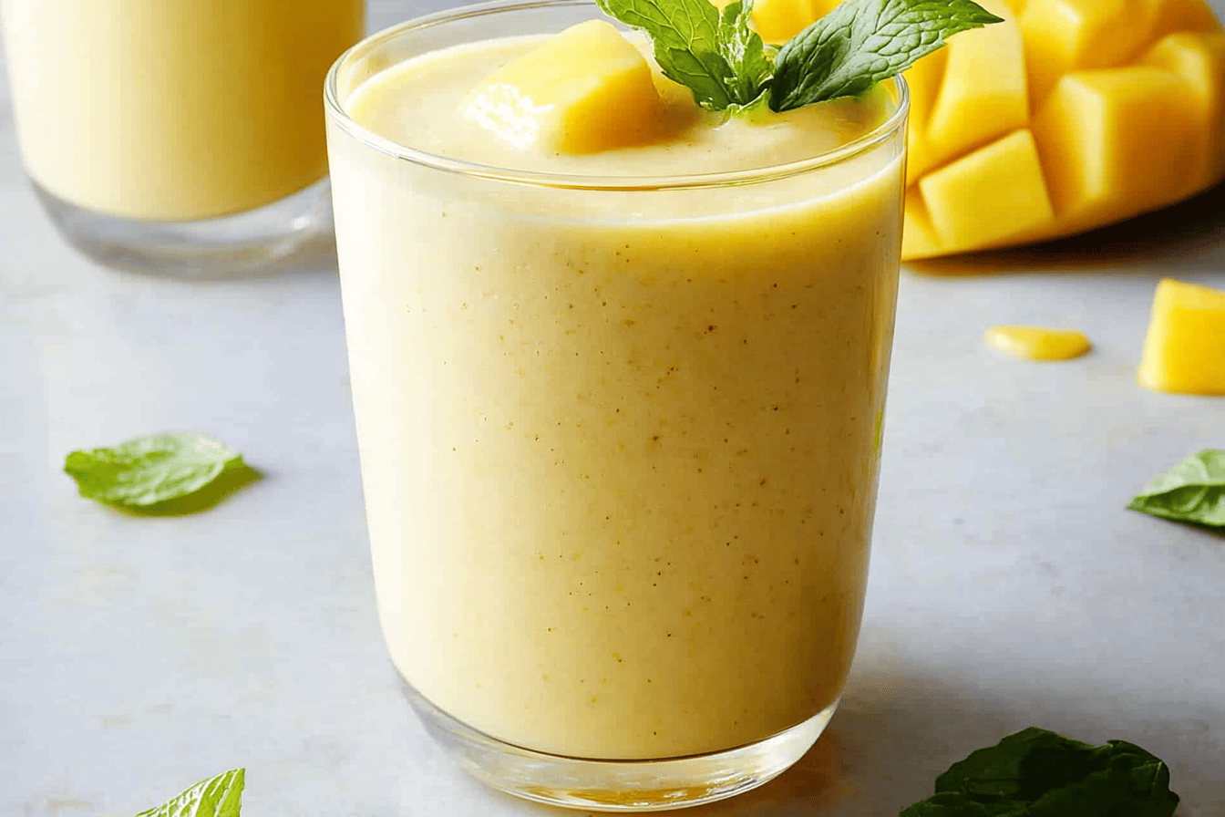 Creamy Mango Smoothie Recipe for Refreshing Bliss