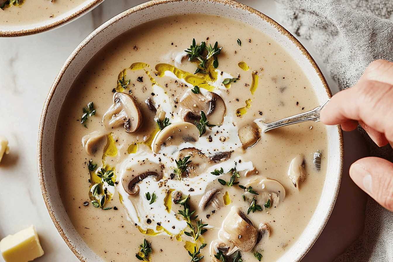 Creamy Mushroom Soup Recipe You’ll Love