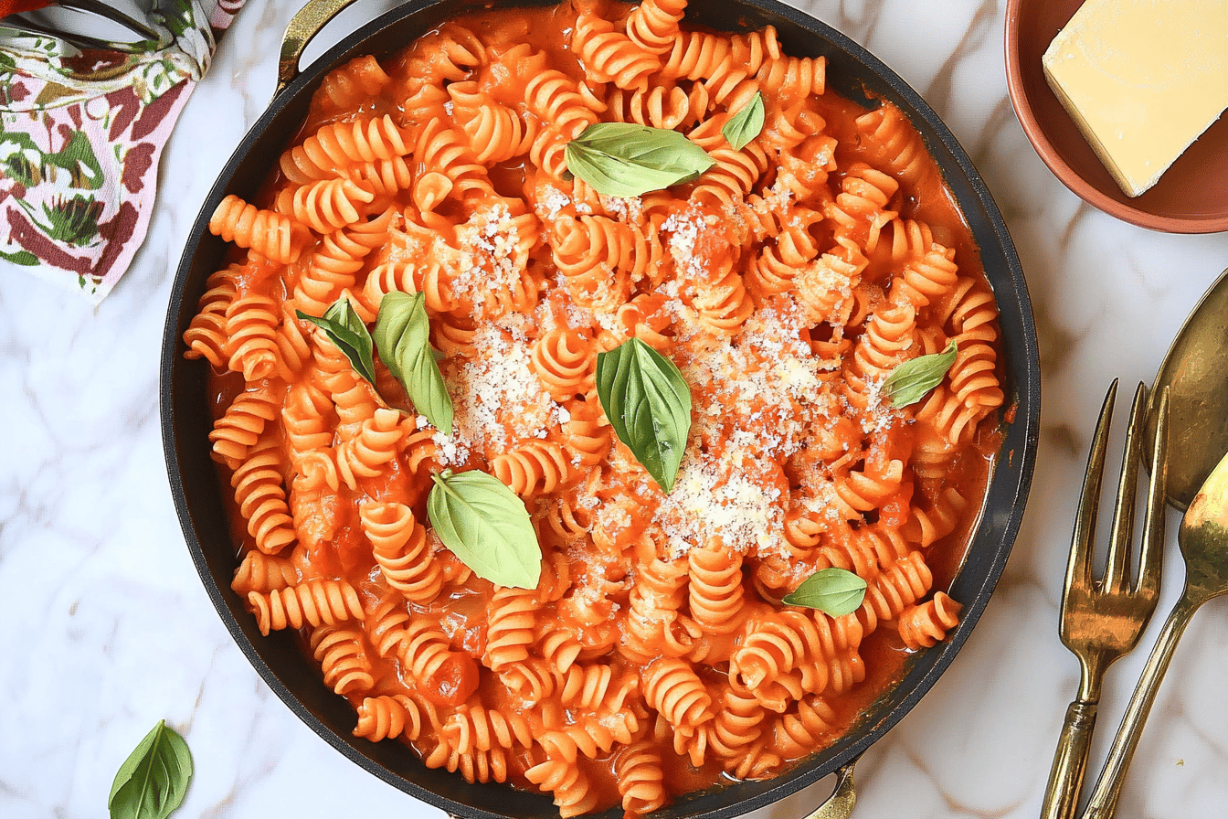 Creamy Vodka Sauce Recipe for Pasta Lovers