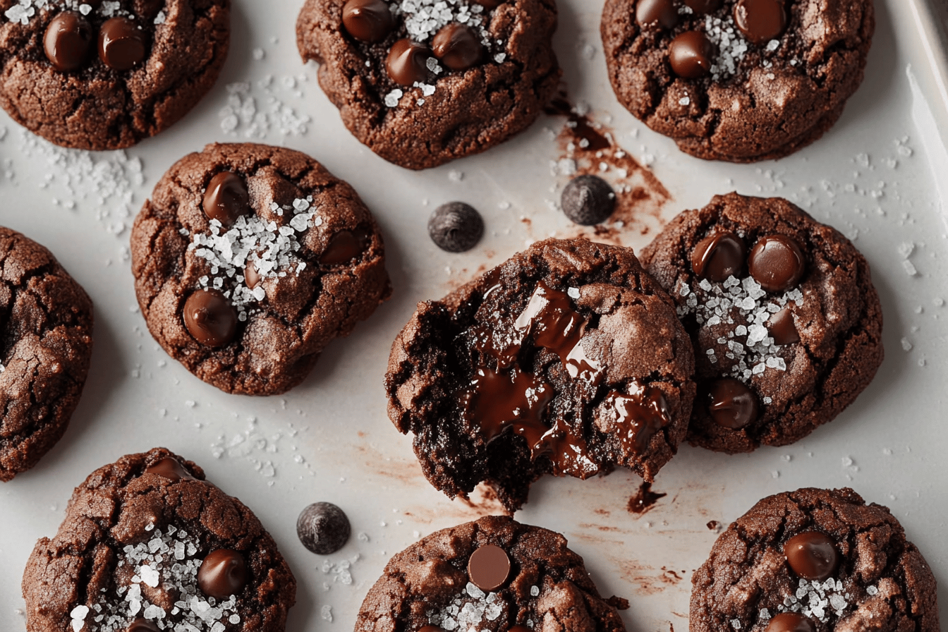 Decadent Double Chocolate Chip Cookies Recipe
