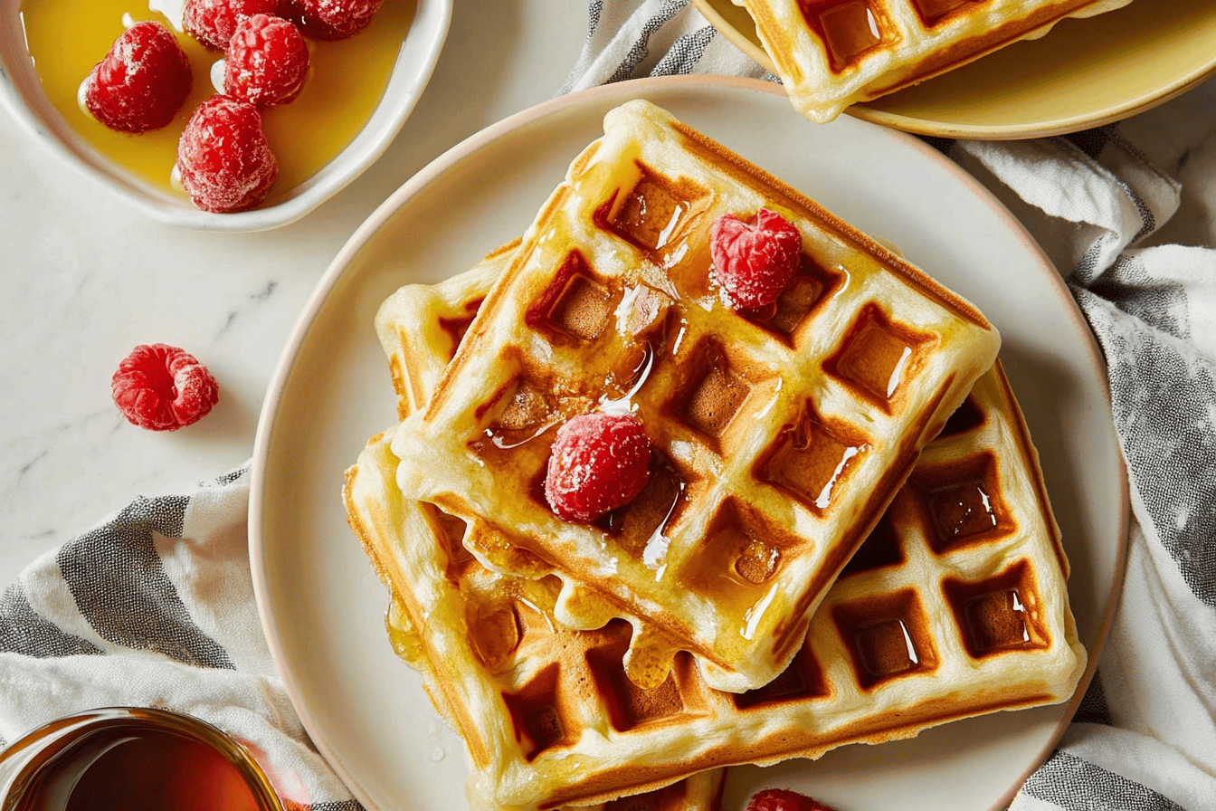 Delicious Homemade Waffle Recipe for Breakfast