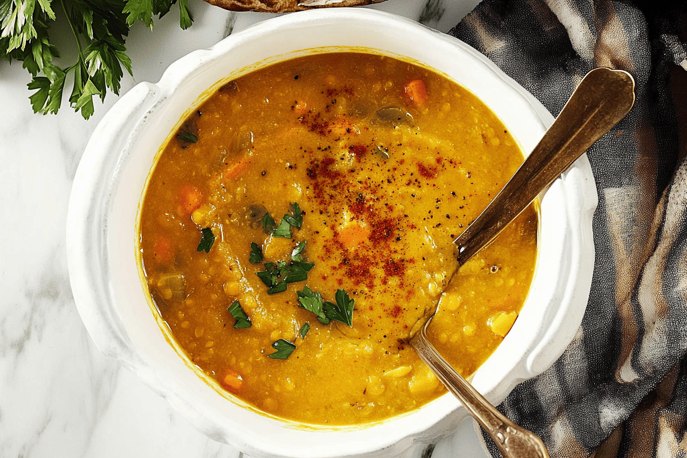Delicious Red Lentil Soup Recipe