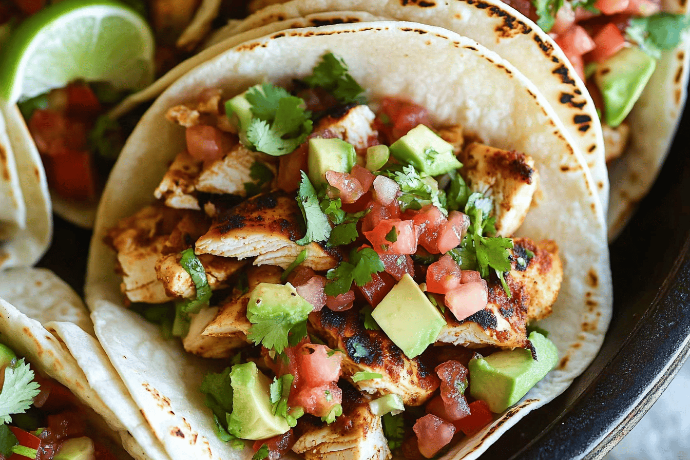 Easy Chicken Tacos Recipe for Quick Meals