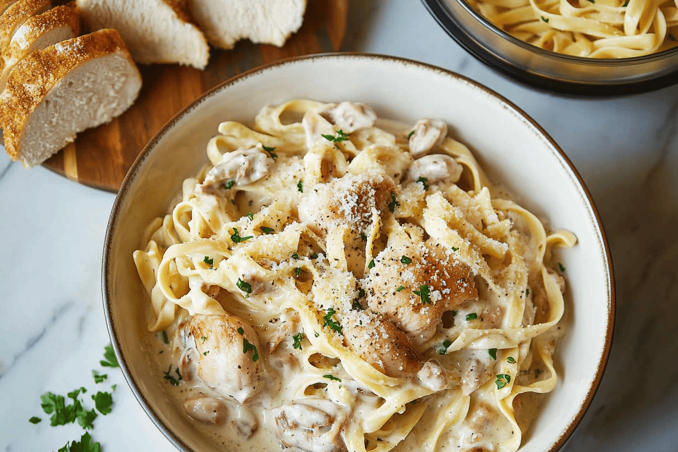 Easy Instant Pot Chicken Alfredo Recipe