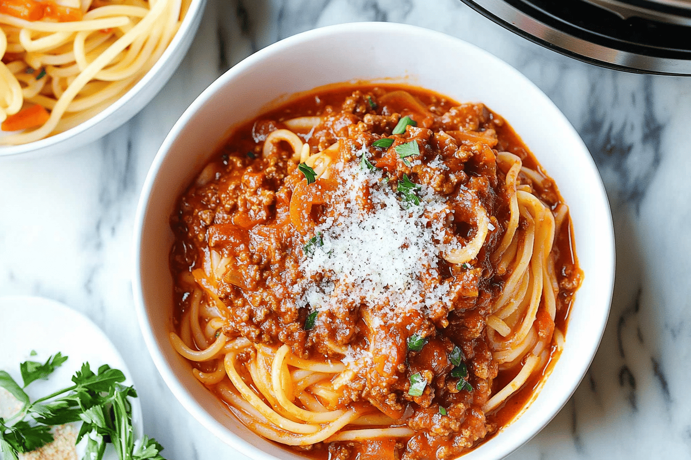 Instant Pot Bolognese Sauce Recipe Easy