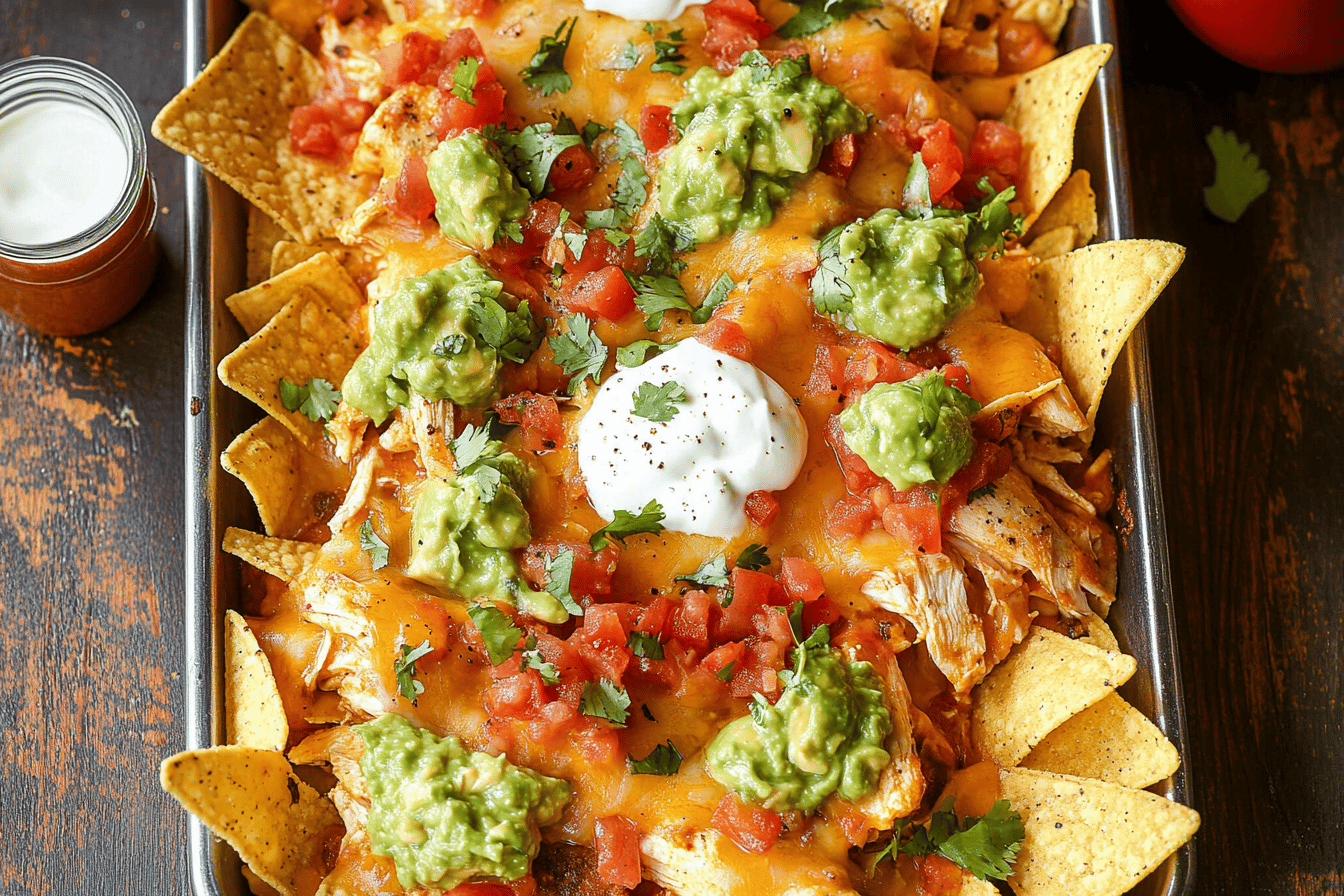 Instant Pot Chicken Nachos Recipe