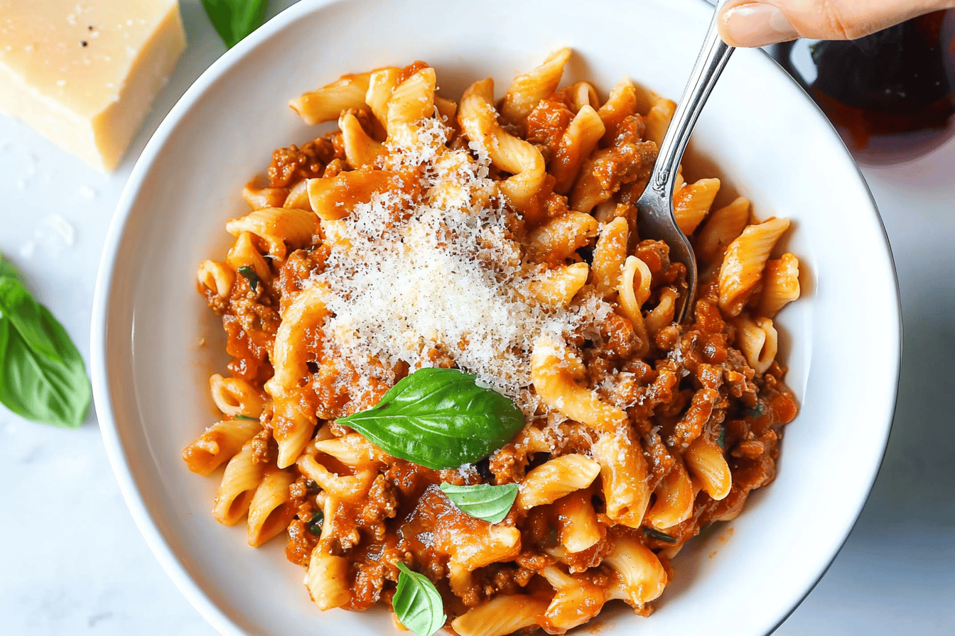 Instant Pot Ground Beef and Pasta Recipe