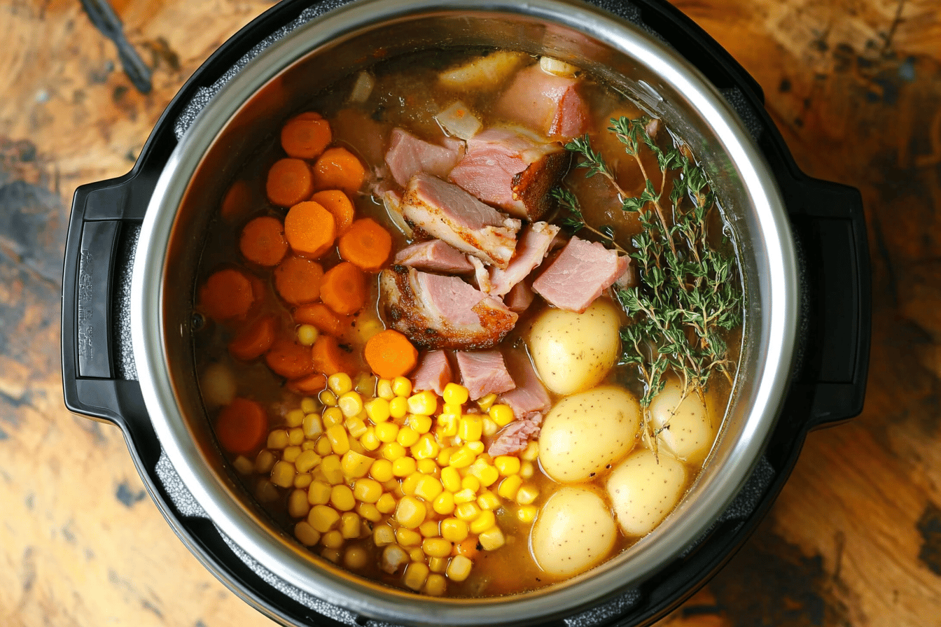 Instant Pot Hambone Soup Recipe