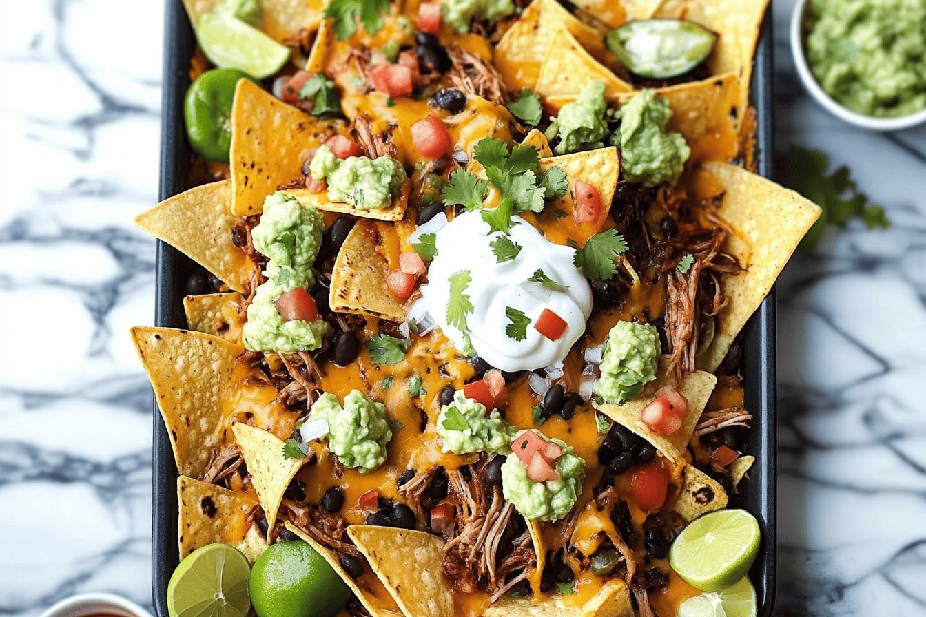 Instant Pot Pulled Pork Nachos Recipe