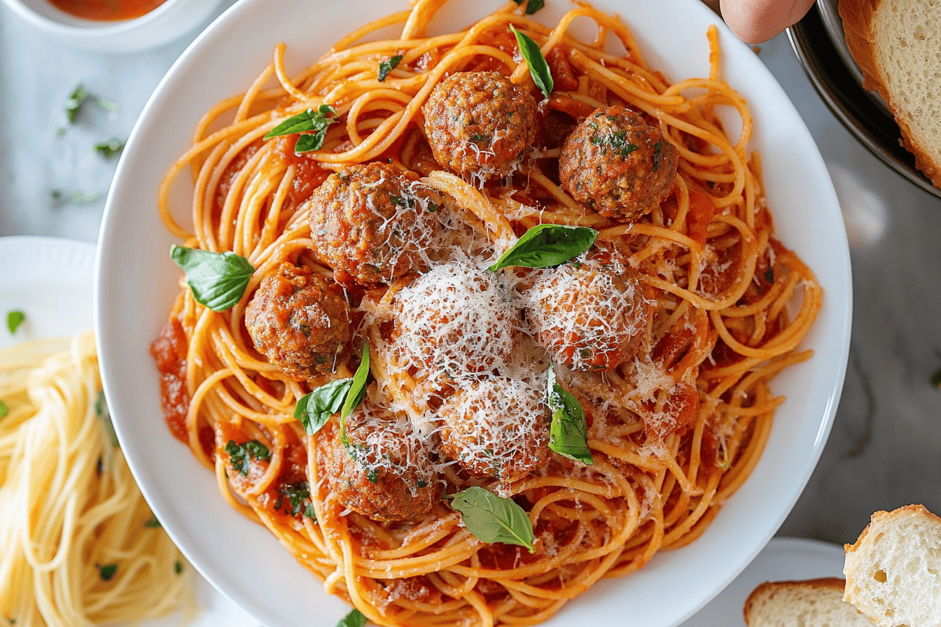 Instant Pot Spaghetti and Meatballs Recipe