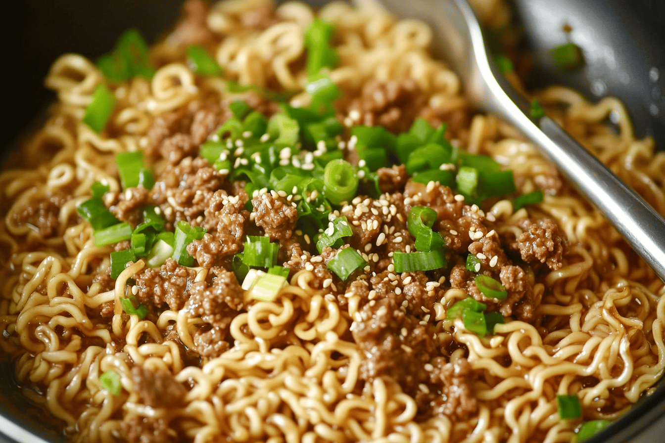 Quick Ramen Noodle Stir Fry Recipe