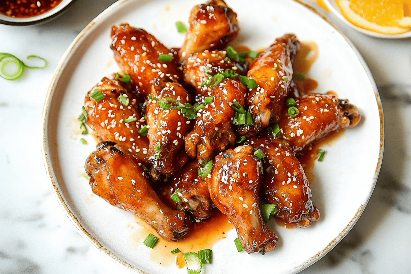 Sticky Asian Chicken Wings Recipe