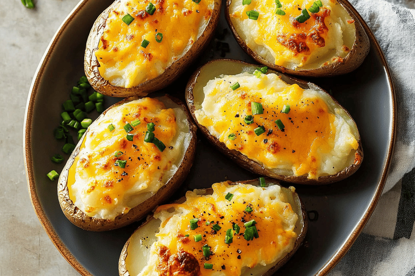 Twice Baked Potatoes for Perfect Comfort Food