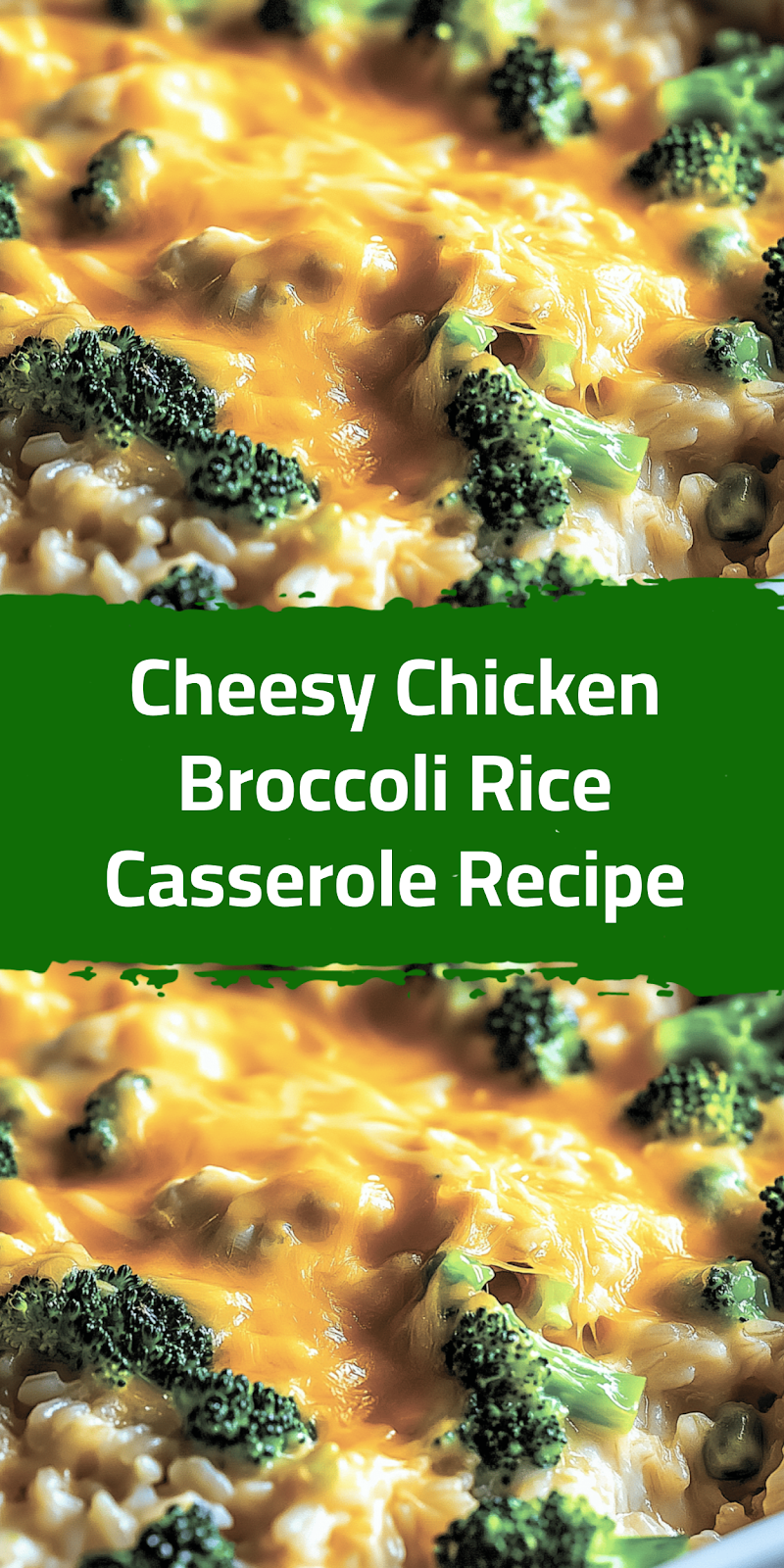 Cheesy Chicken Broccoli Rice Casserole Recipe