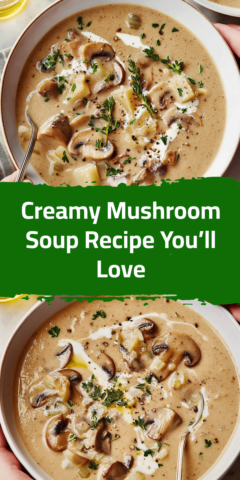 Creamy Mushroom Soup Recipe You’ll Love