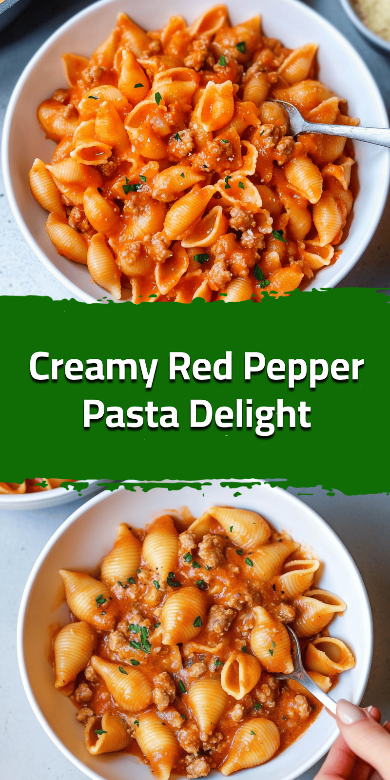 Creamy Red Pepper Pasta Delight
