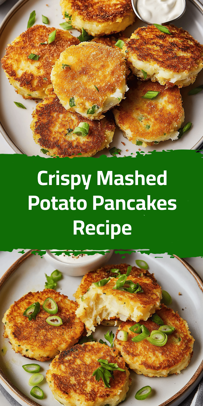 Crispy Mashed Potato Pancakes Recipe