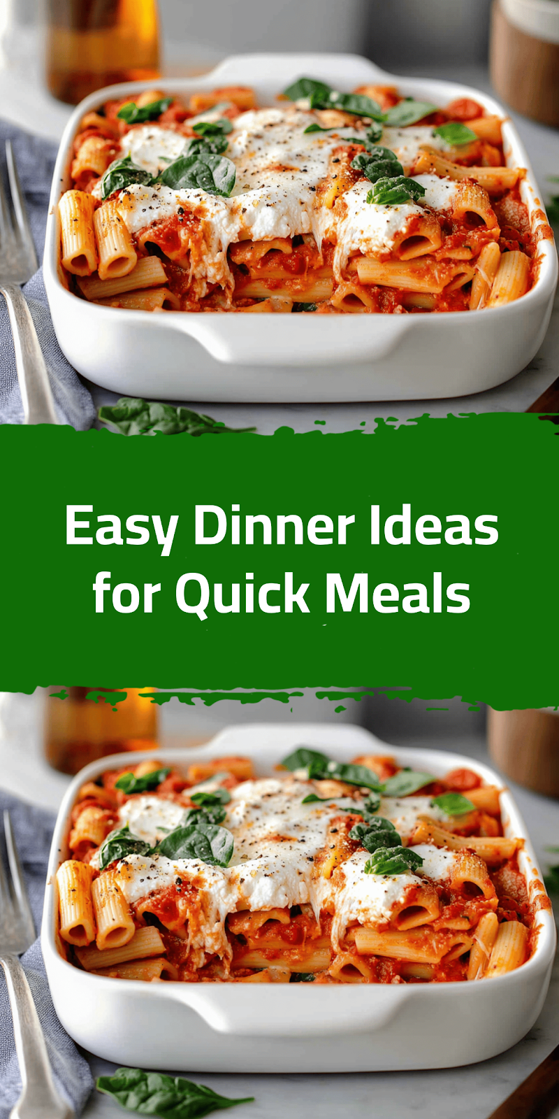 Easy Dinner Ideas for Quick Meals