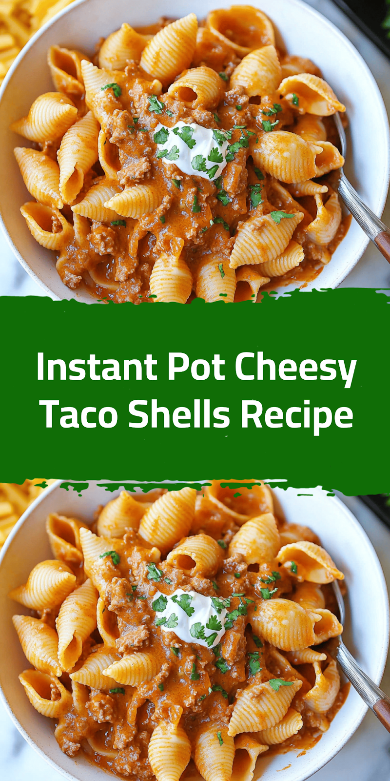 Instant Pot Cheesy Taco Shells Recipe