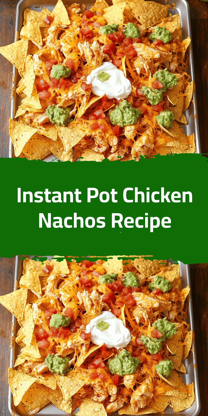 Instant Pot Chicken Nachos Recipe
