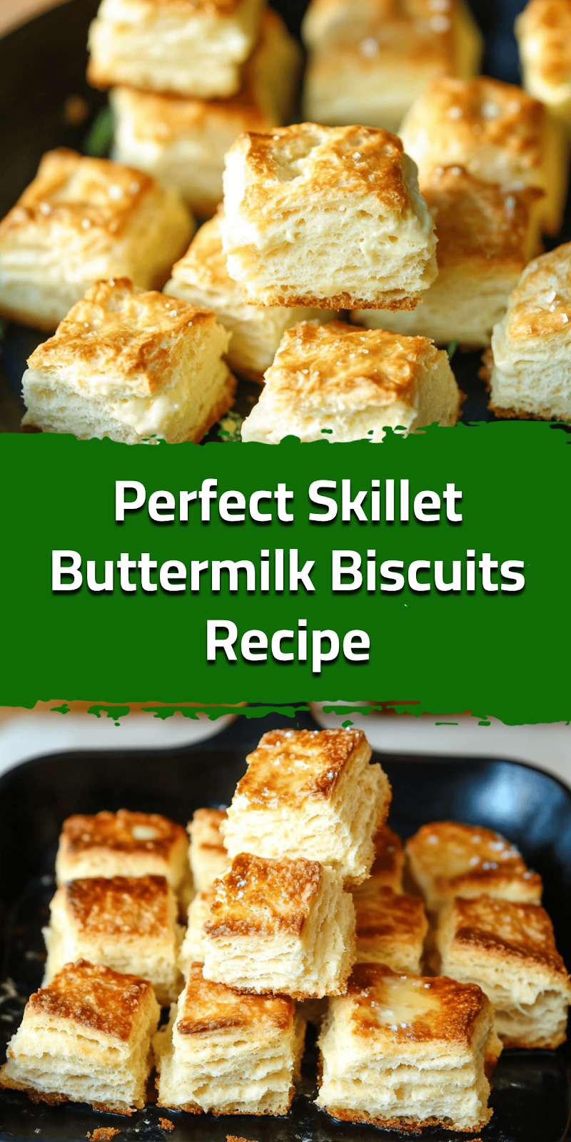 Perfect Skillet Buttermilk Biscuits Recipe