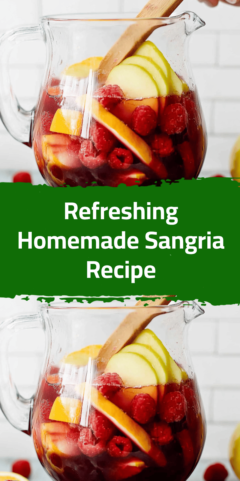 Refreshing Homemade Sangria Recipe
