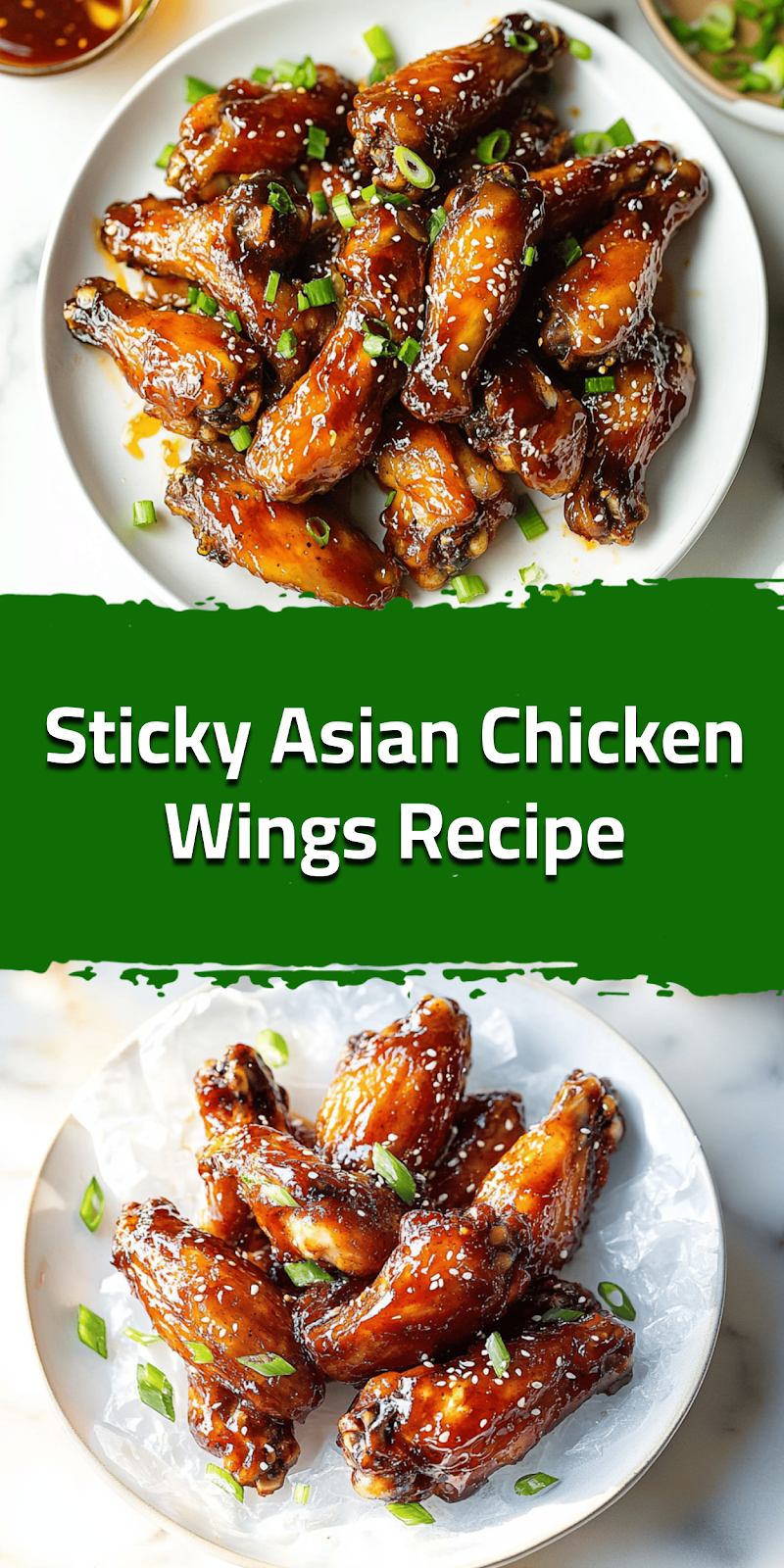 Sticky Asian Chicken Wings Recipe