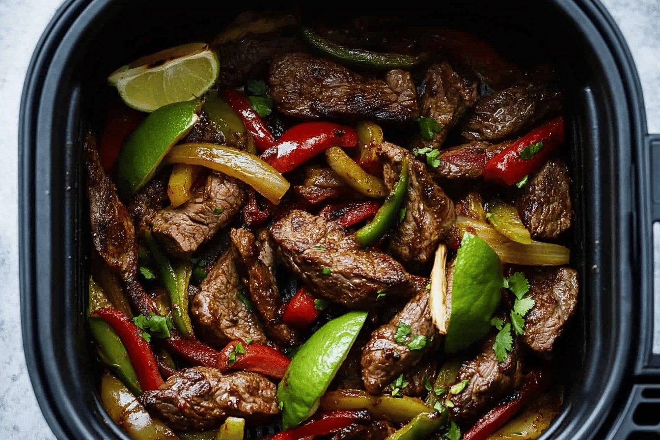 Air Fryer Steak Fajitas Recipe for Easy Meals