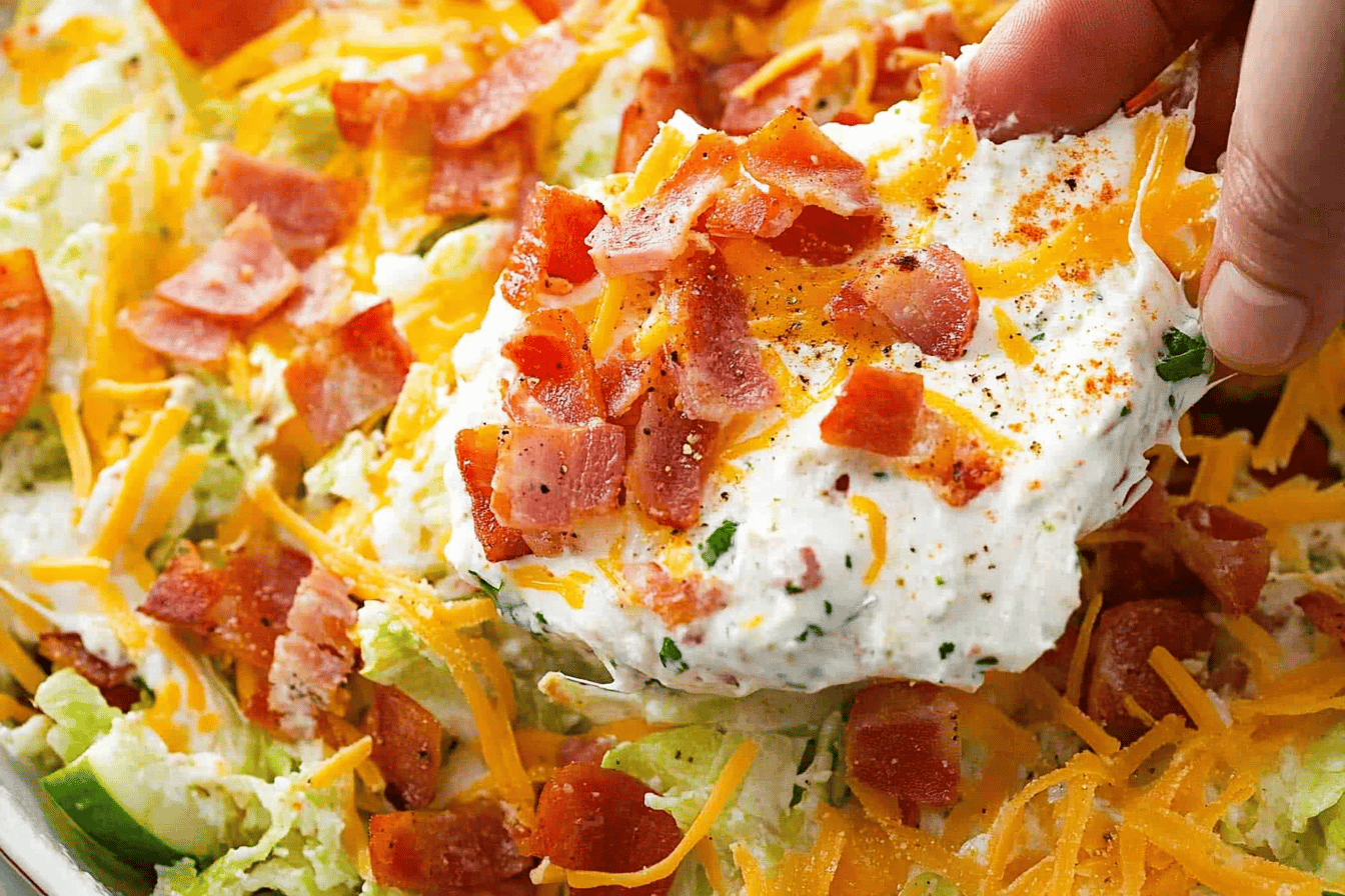 BLT Dip Recipe - The Cozy Cook