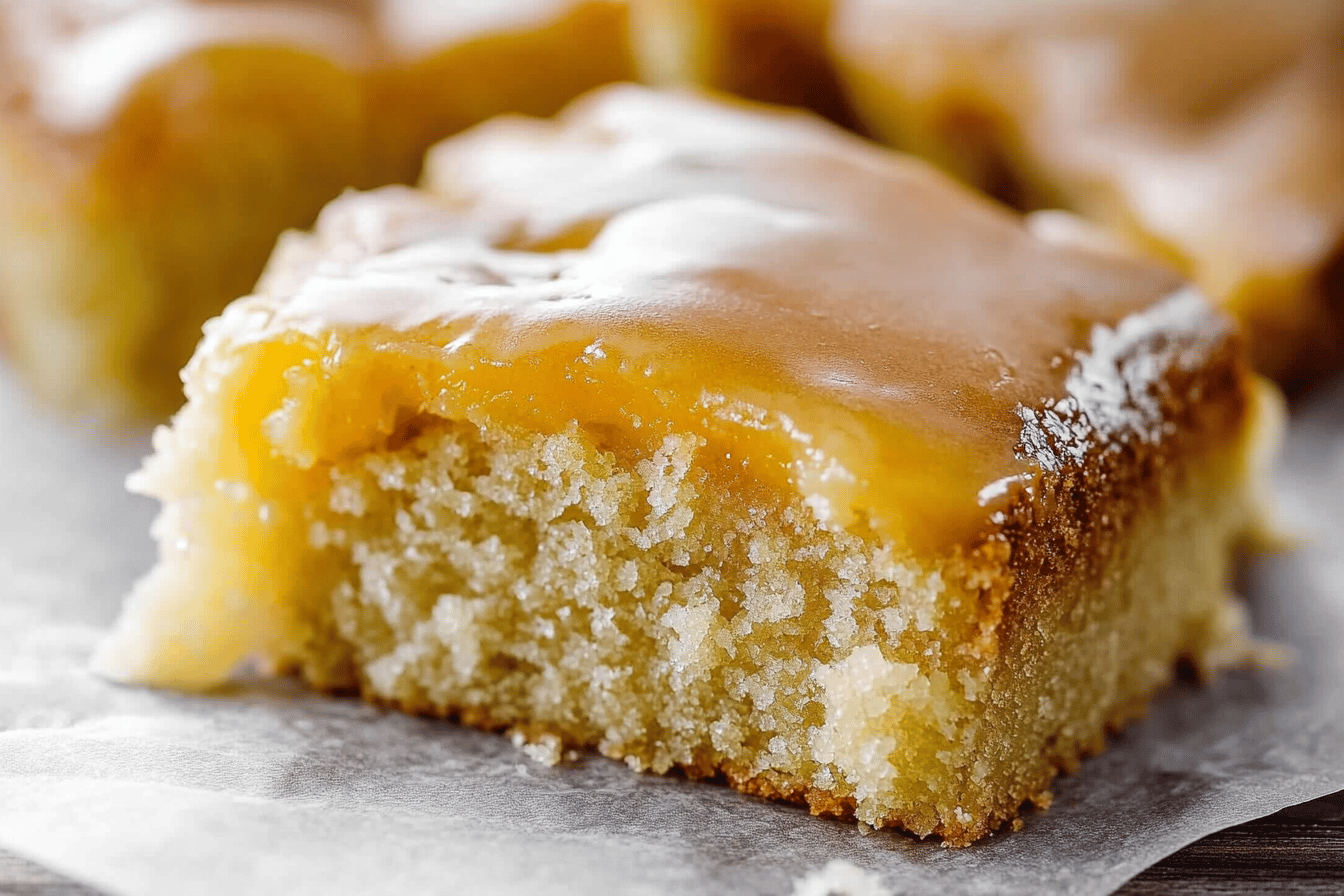 Brown Sugar Peach Cake Recipe