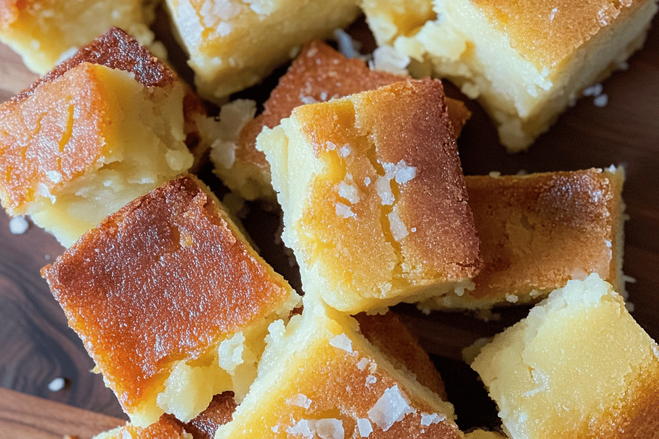 Butter Mochi Recipe Hawaiian Dessert Delight