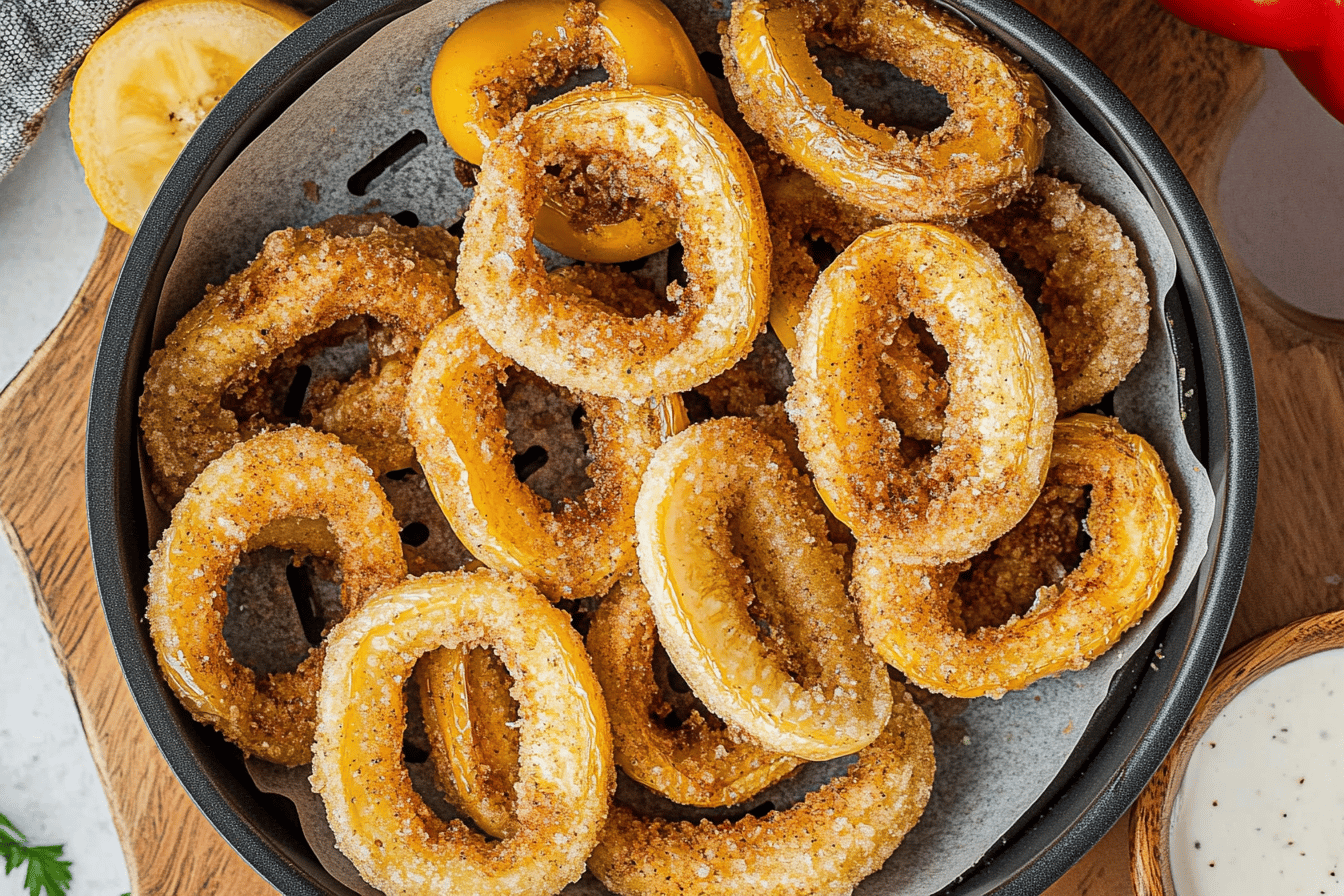 Crispy Air Fryer Banana Peppers Recipe