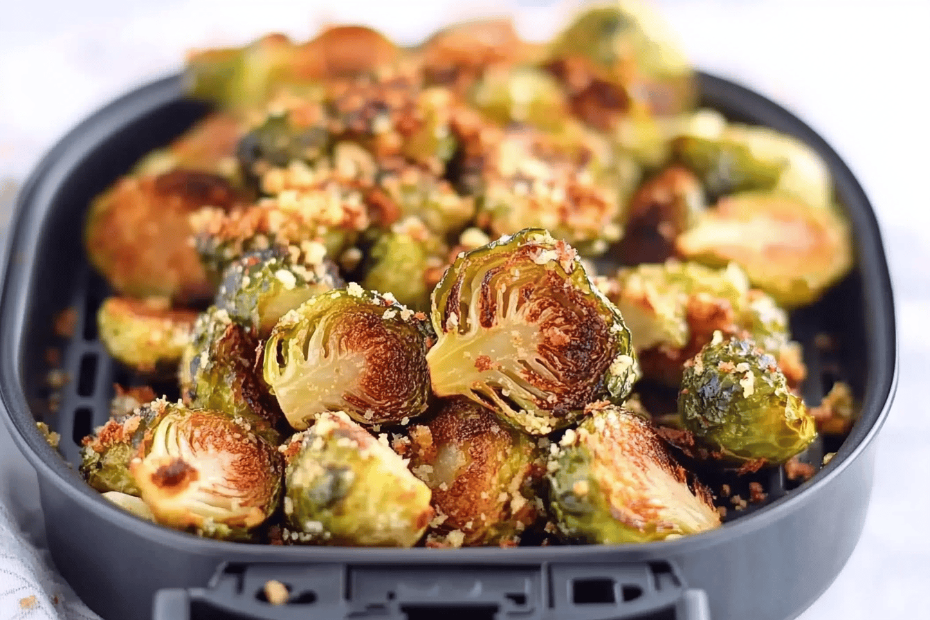 Crispy Air Fryer Brussels Sprouts Recipe