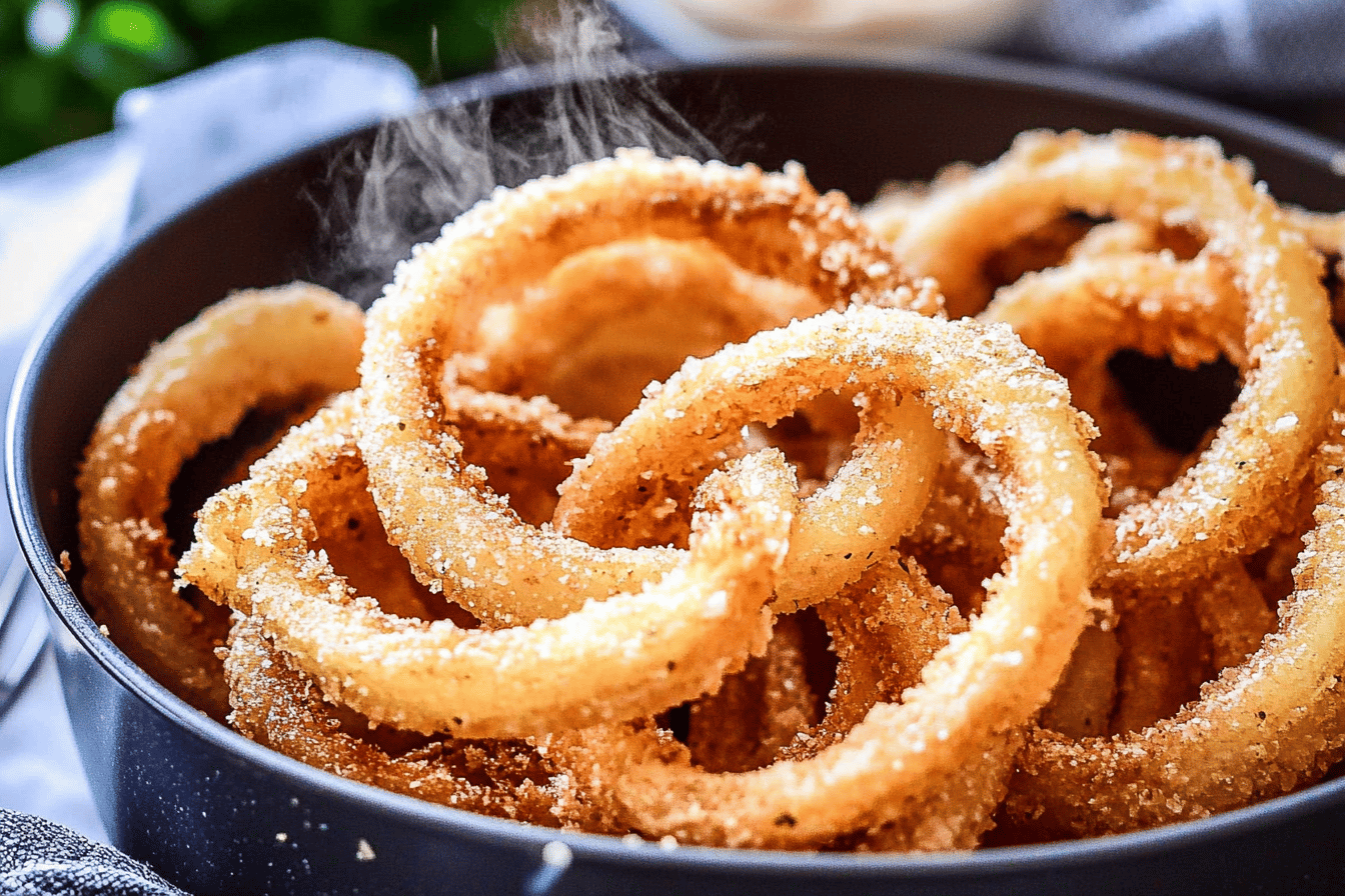Crispy Air Fryer Onion Rings Recipe