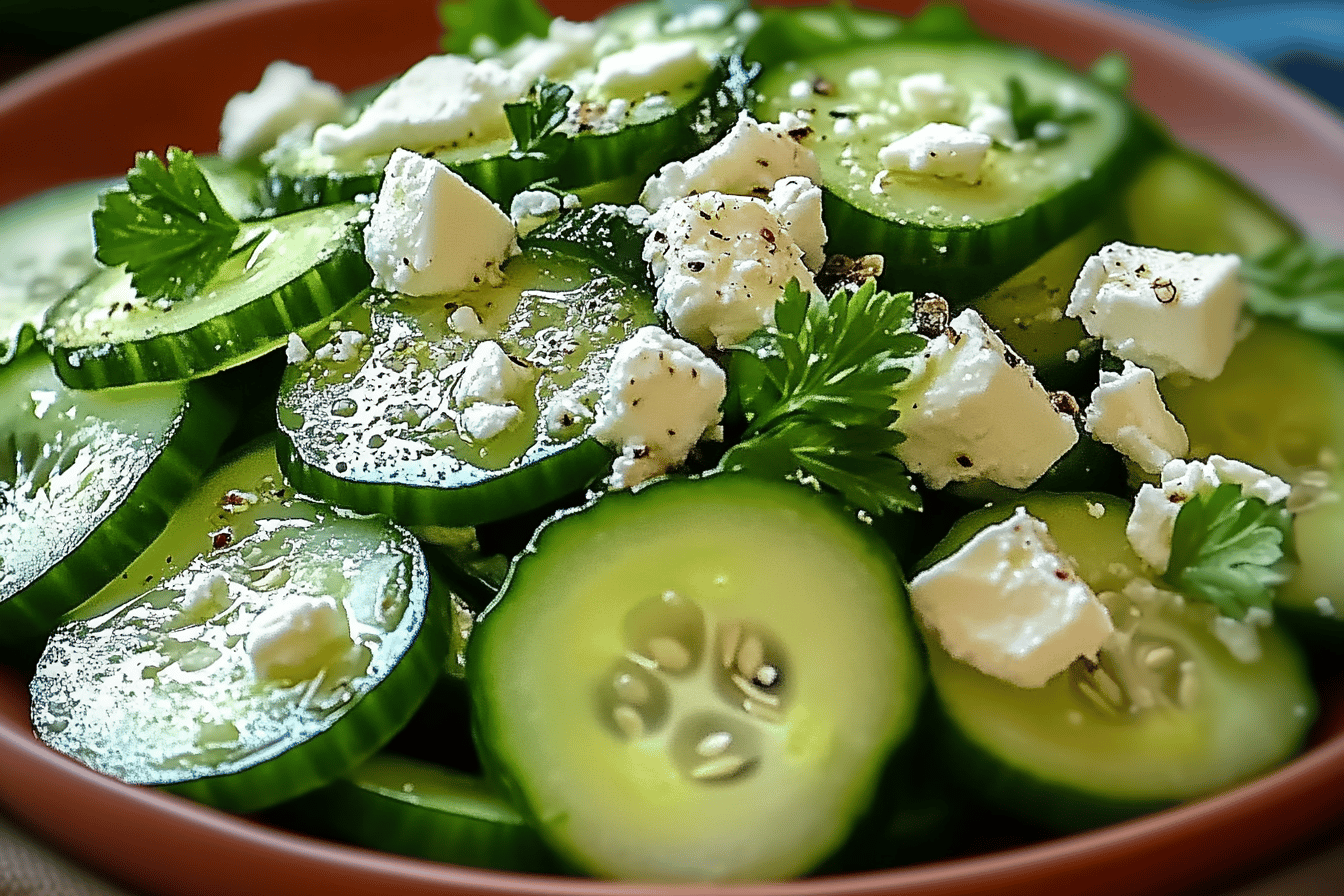 Cucumber Feta Salad Recipe