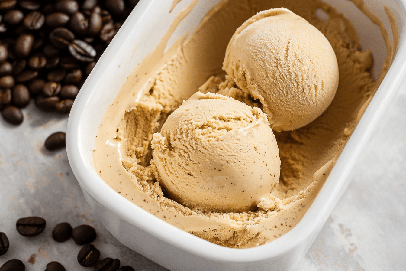 Homemade Coffee Ice Cream Recipe