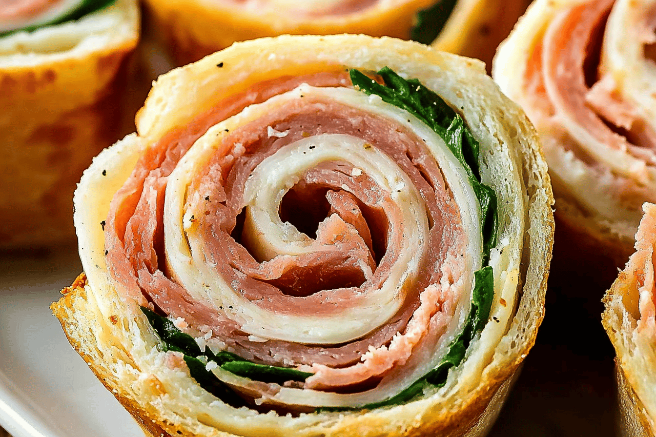 Italian Deli Pinwheel Sandwiches Recipe